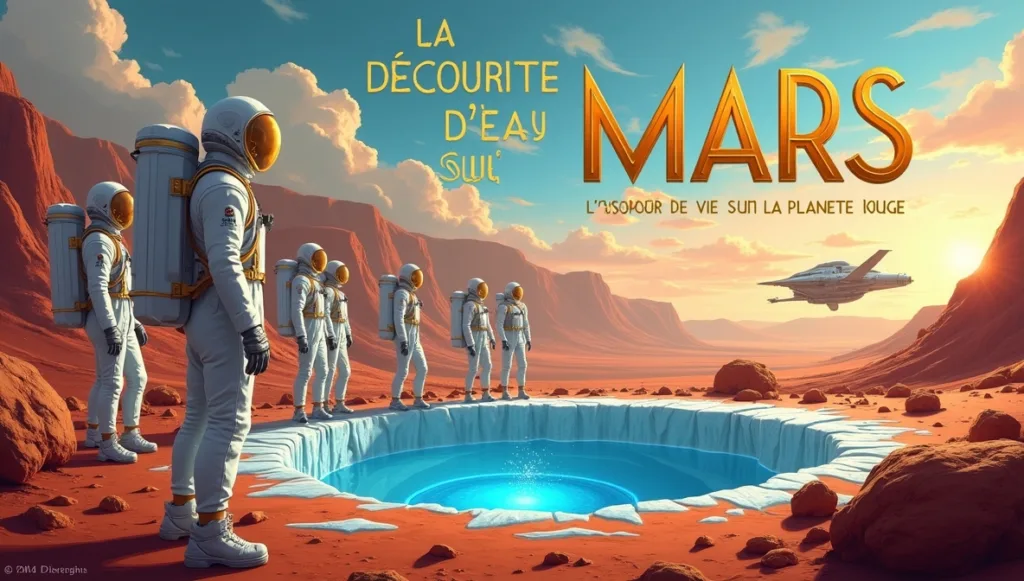 La Découverte d'Eau sur Mars : L'Espoir de Vie sur la Planète Rouge