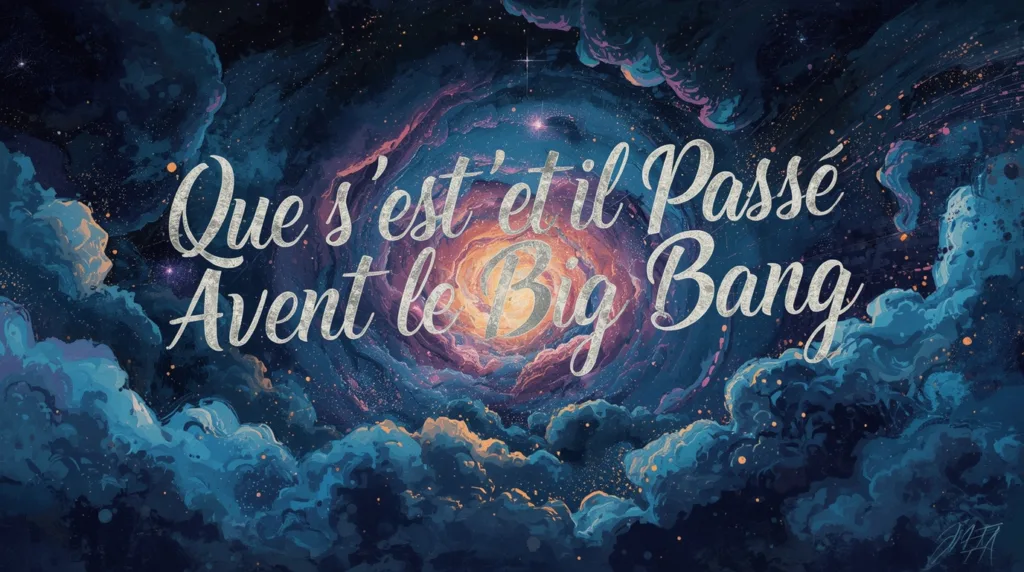 Que s'est-il Passé Avant le Big Bang ?