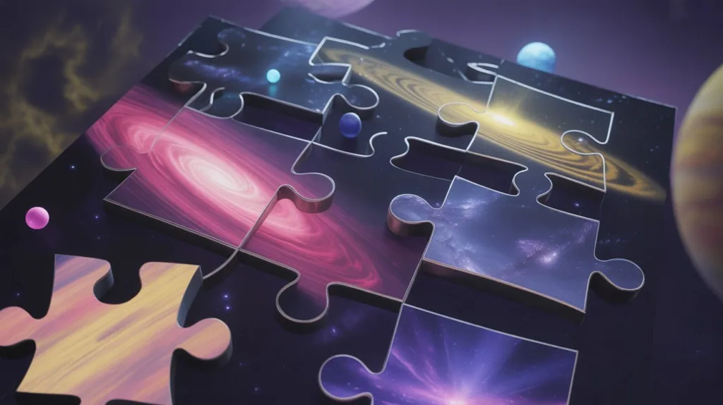 Le Puzzle de l'Univers : Matière, Galaxies et Nébuleuses !