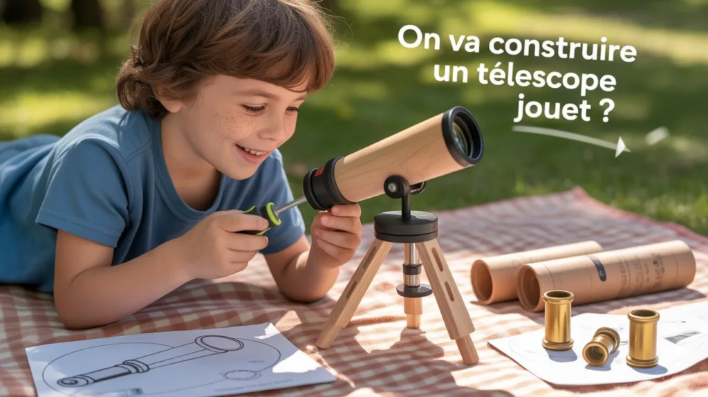 On va Construire un Télescope Jouet ?