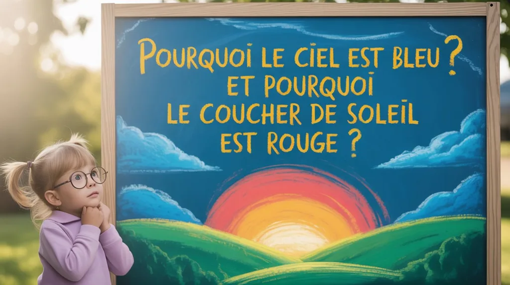 Pourquoi le Ciel est Bleu ?