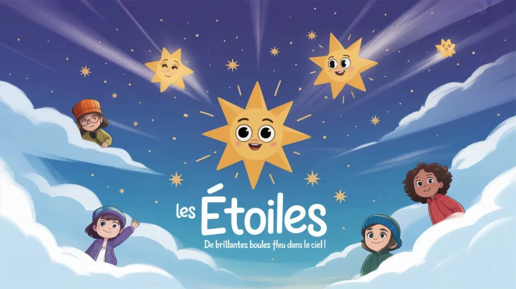 Les Étoiles : De Brillantes Boules de Feu dans le Ciel !